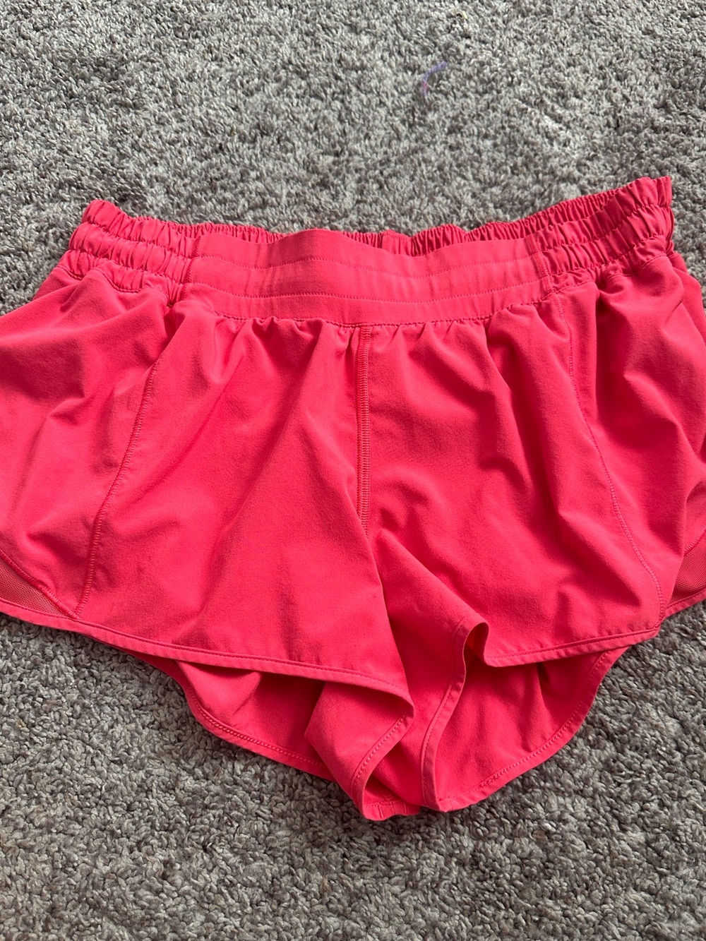 lululemon athletica Women's Athletic Shorts - Bright Coral Pink